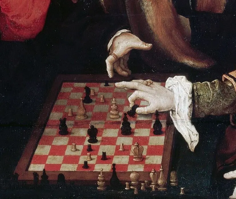 The game in red — the only color the court allows
